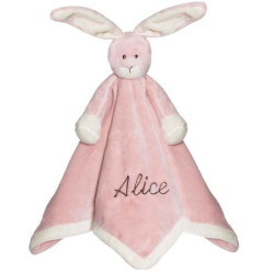 Teddykompaniet rosa kanin nusseklud med navn på