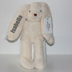 Teddykompaniet grå Maja kanin bamse med navn